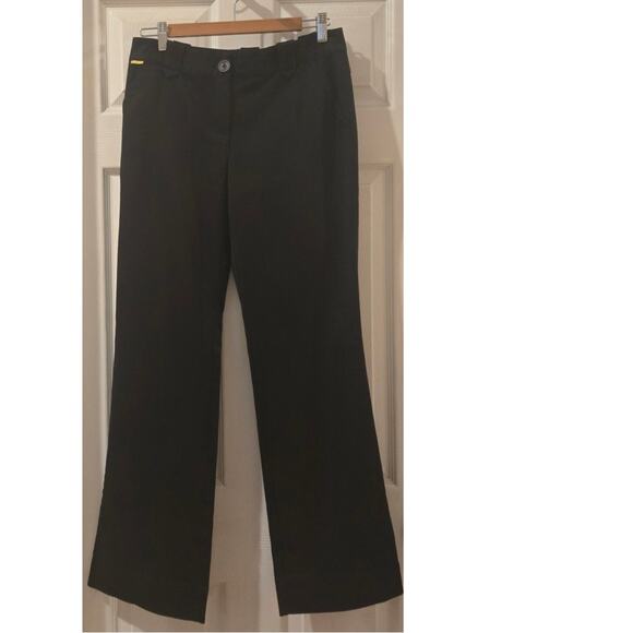 Lole Black Stretch Moisture Wicking Chino Pants UPF 30 Pockets Womens Size 8 - Picture 3 of 9